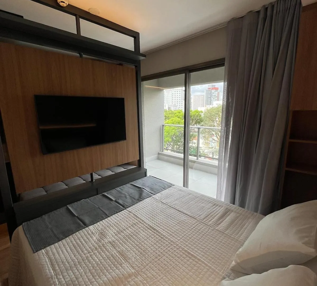 Studio Moderno E Completo Em Perdizes, Wifi, Cozinha E Localizacao Excelente, 200M Do Allianz Parque Сан-Пауло 0*,  Бразилия